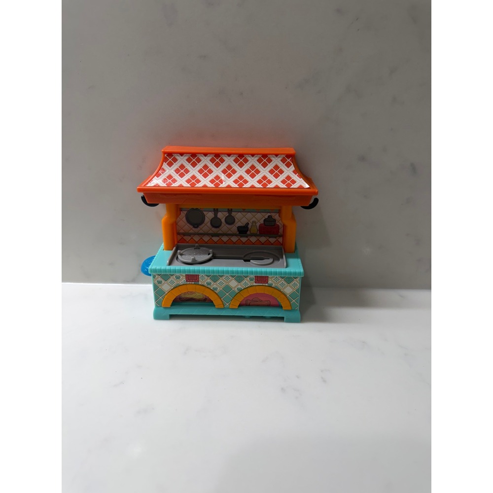 Disney Elena of Avalor Royal Kitchen Small Doll Playset Accessory Orange Teal